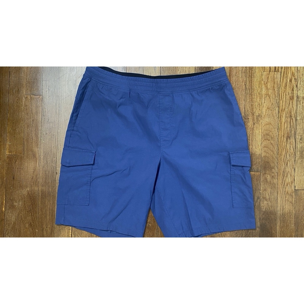 Mondetta Men's Performance Cargo Shorts Size XXL Blue Outdoor Hiking Pickleball‎